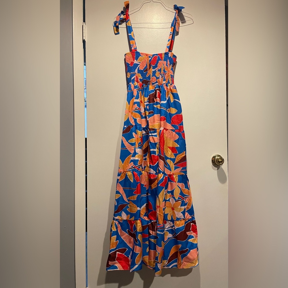 Multi color maxi dress